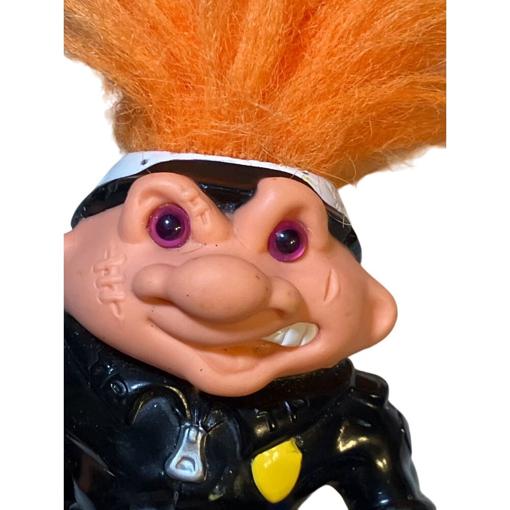 1992 Hasbro Battle Trolls Officer PaTroll Action Figure 4.5" - Picture 3 of 10